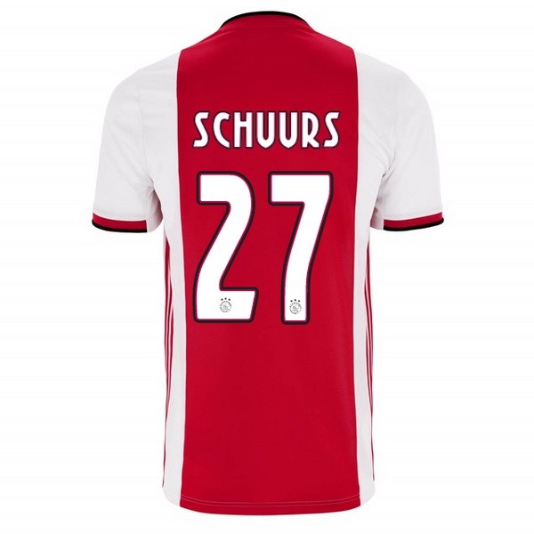 Camiseta Ajax Primera equipación Schuurs 2019-2020 Rojo